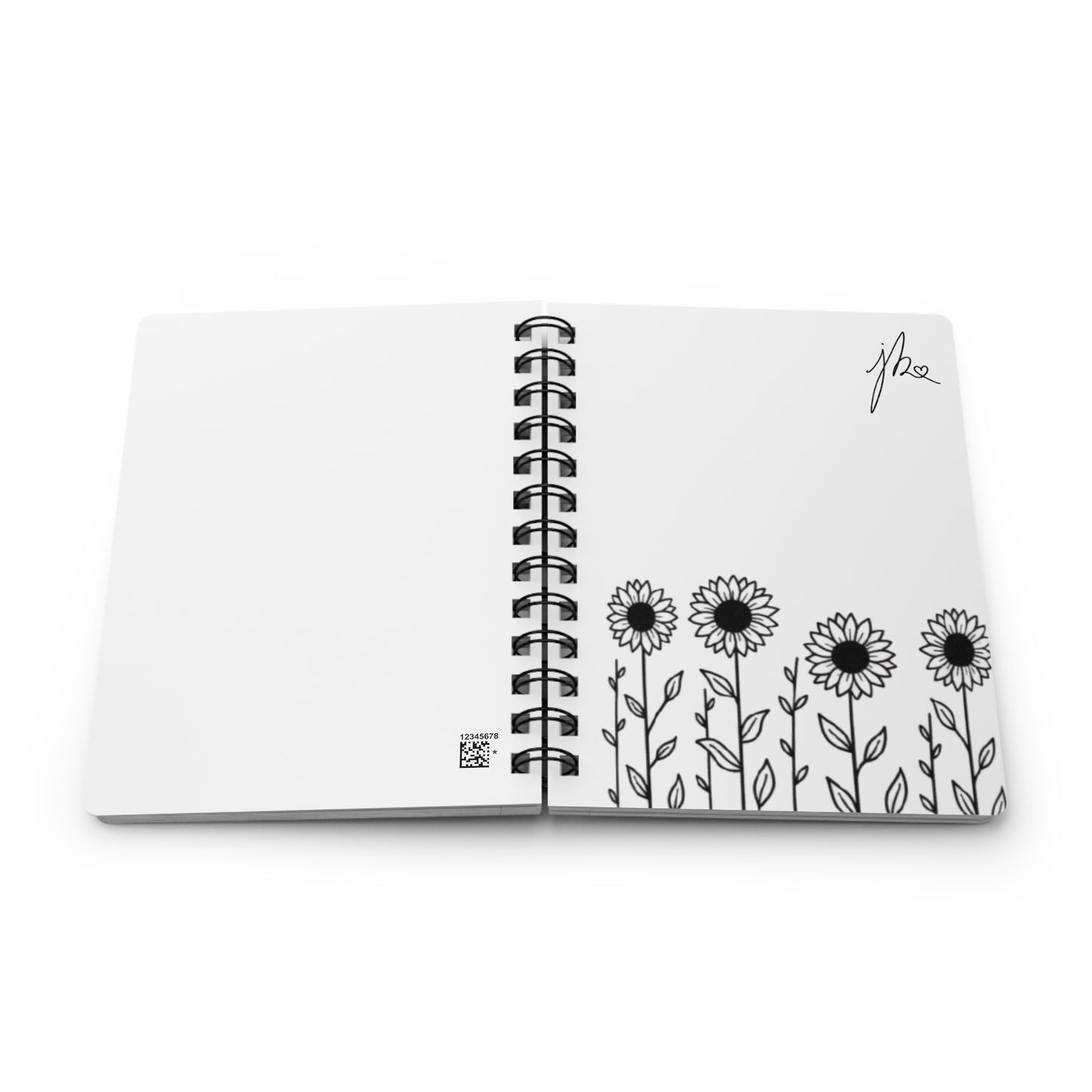 Spiral Notebook - Sunflower Signature Collection by Juli