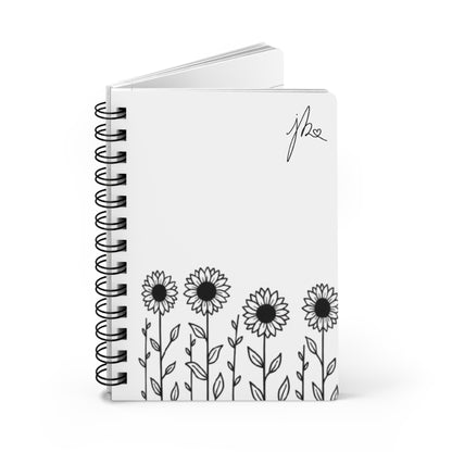 Spiral Notebook - Sunflower Signature Collection by Juli