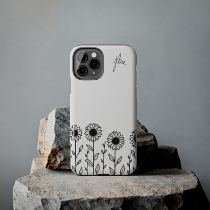 Tough Phone Case —Sunflower Signature Collection by Juli