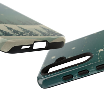 Winter Night Samsung Galaxy/Google Pixel Phone Case - Christmas Holiday Collection