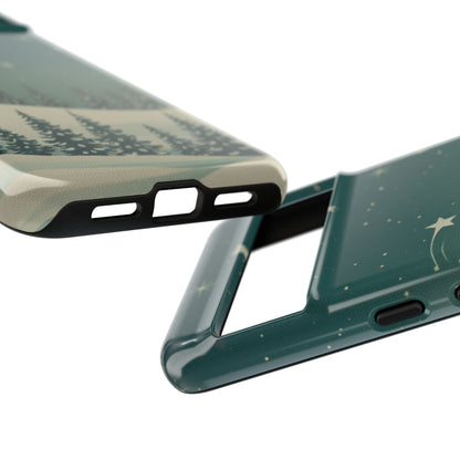 Winter Night Samsung Galaxy/Google Pixel Phone Case - Christmas Holiday Collection
