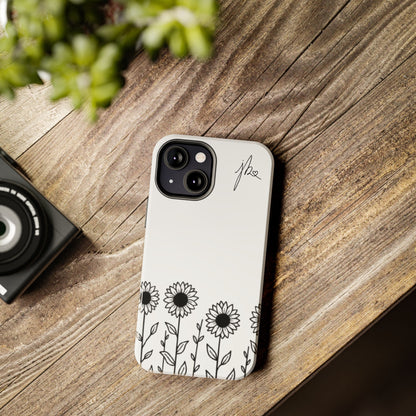 Tough Phone Case —Sunflower Signature Collection by Juli