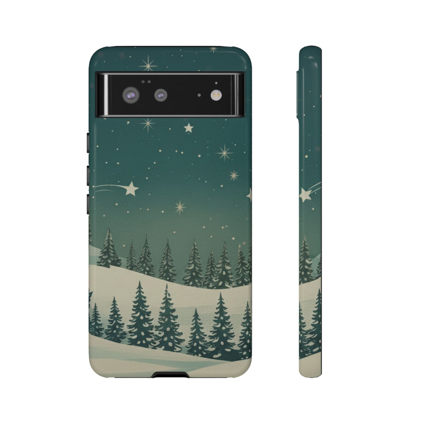 Winter Night Samsung Galaxy/Google Pixel Phone Case - Christmas Holiday Collection