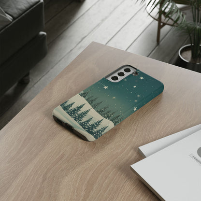 Winter Night Samsung Galaxy/Google Pixel Phone Case - Christmas Holiday Collection
