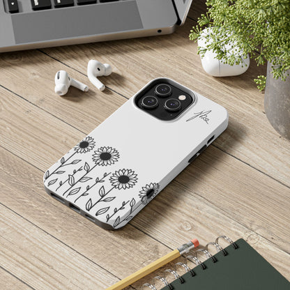 Tough Phone Case —Sunflower Signature Collection by Juli