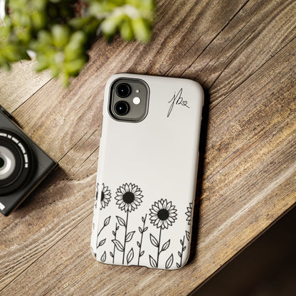 Tough Phone Case —Sunflower Signature Collection by Juli