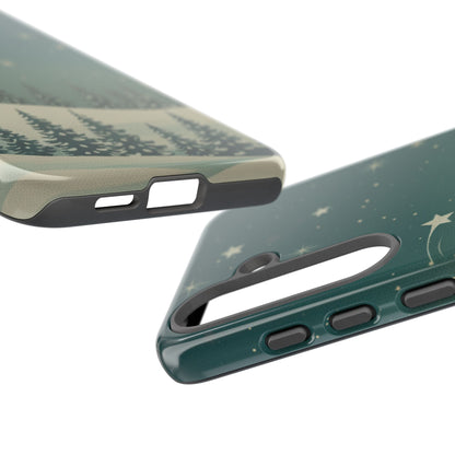 Winter Night Samsung Galaxy/Google Pixel Phone Case - Christmas Holiday Collection