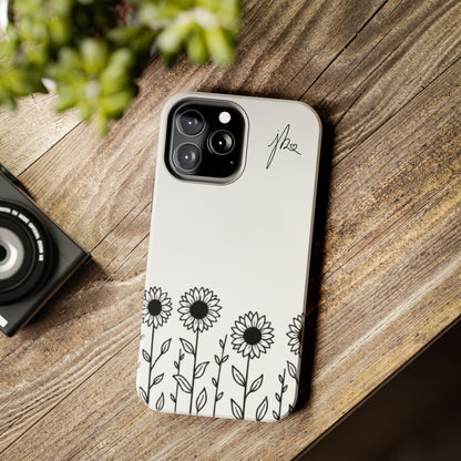 Tough Phone Case —Sunflower Signature Collection by Juli