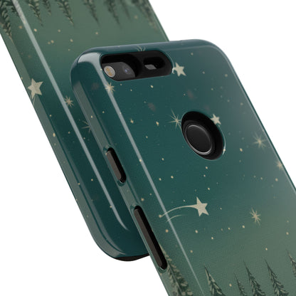 Winter Night Samsung Galaxy/Google Pixel Phone Case - Christmas Holiday Collection