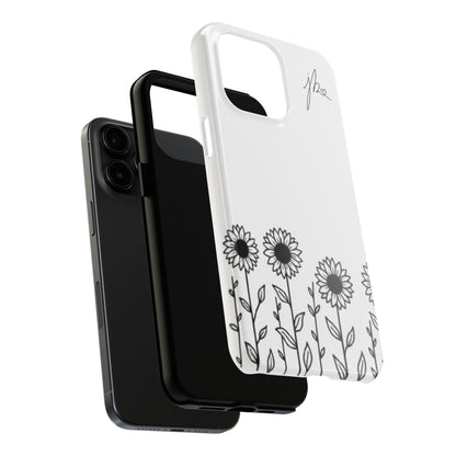 Tough Phone Case —Sunflower Signature Collection by Juli