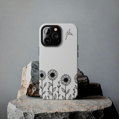 Tough Phone Case —Sunflower Signature Collection by Juli