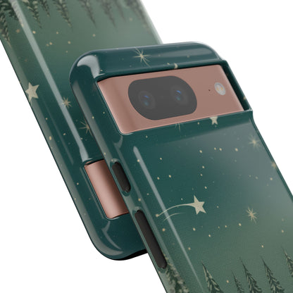 Winter Night Samsung Galaxy/Google Pixel Phone Case - Christmas Holiday Collection