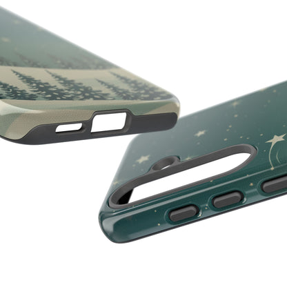 Winter Night Samsung Galaxy/Google Pixel Phone Case - Christmas Holiday Collection