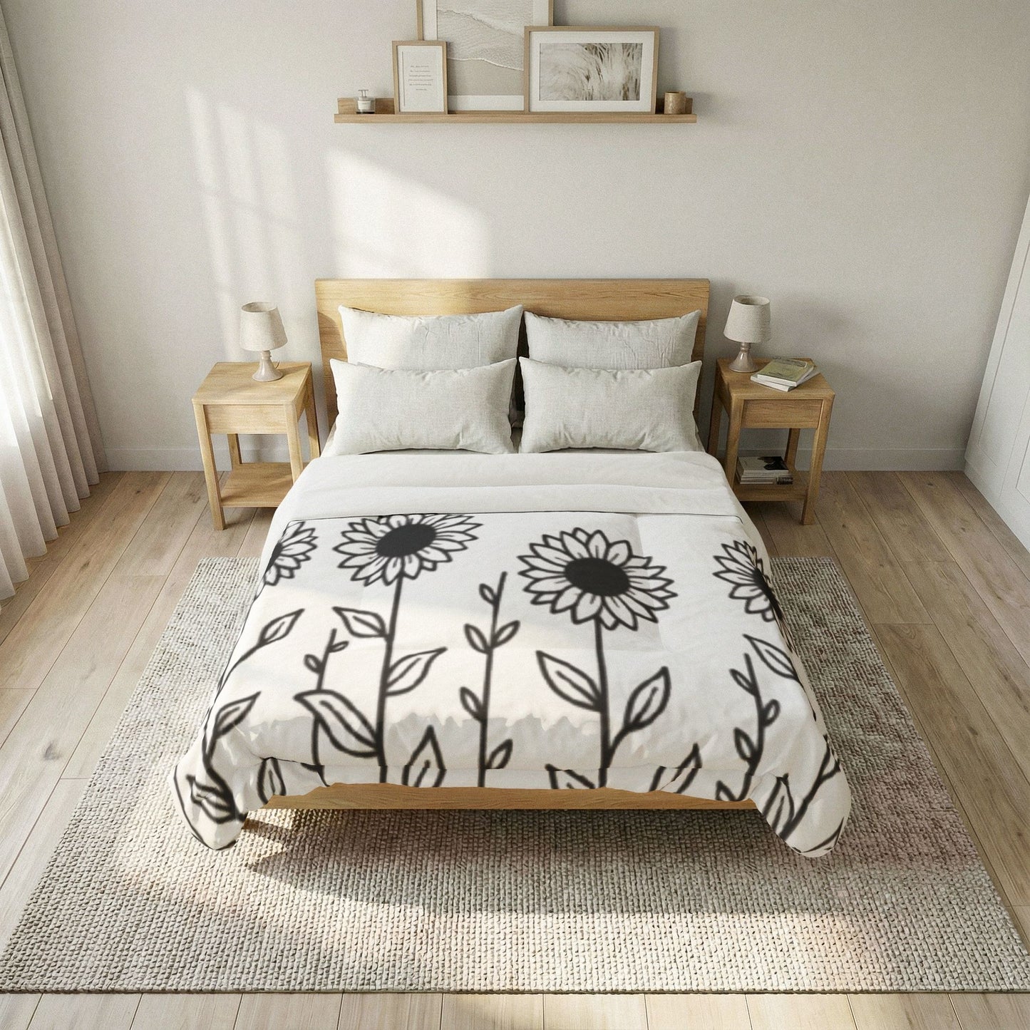 Cotton Comforter — Sunflower Signature Collection by Juli