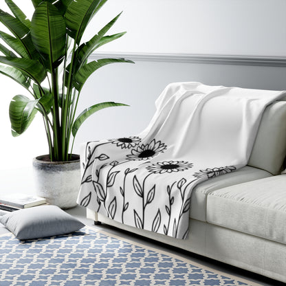 Sherpa Blanket – Sunflower Signature Collection by Juli