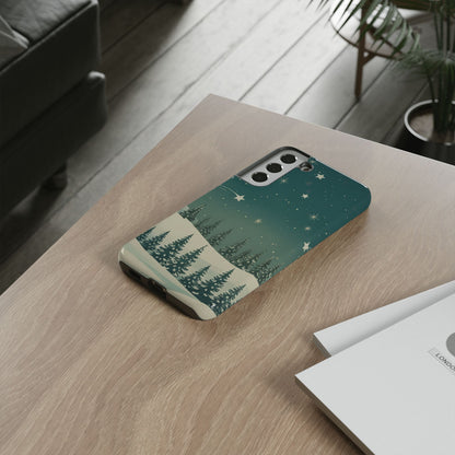 Winter Night Samsung Galaxy/Google Pixel Phone Case - Christmas Holiday Collection