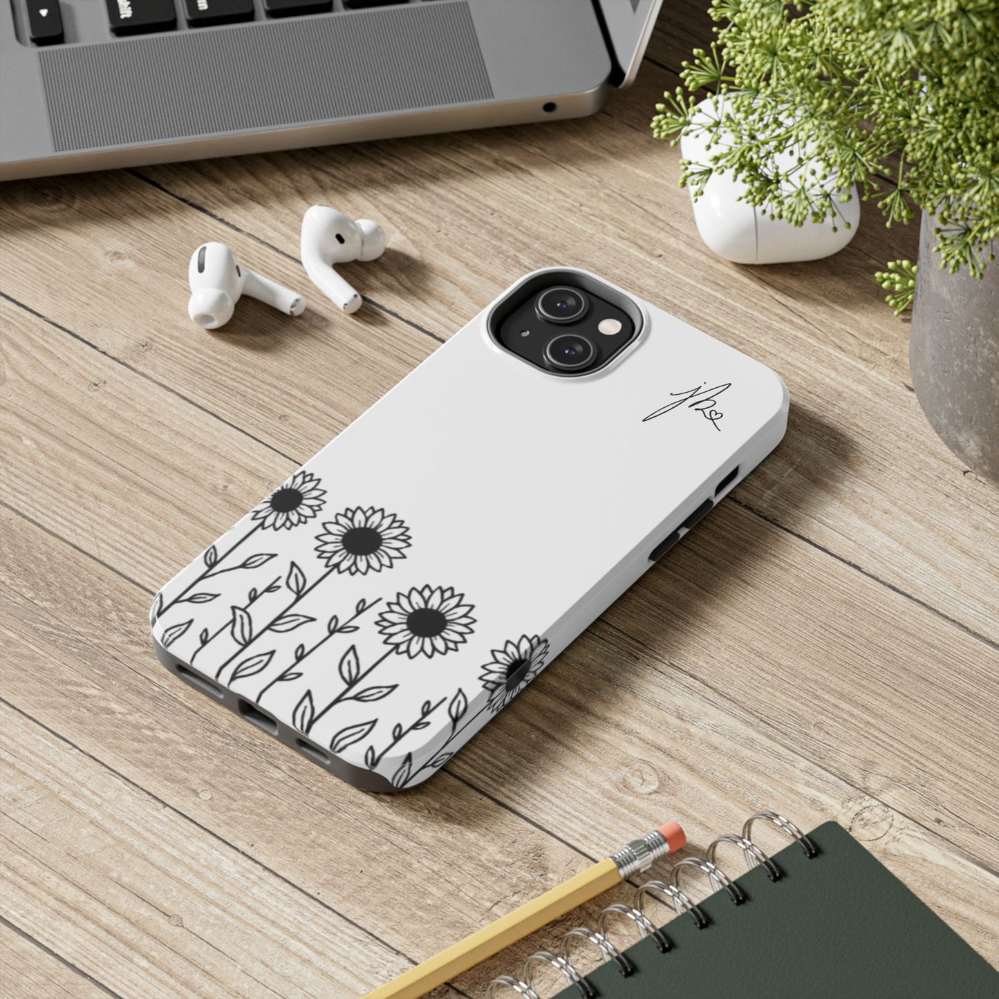 Tough Phone Case —Sunflower Signature Collection by Juli