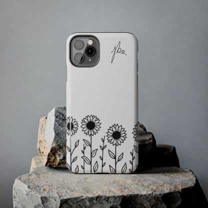 Tough Phone Case —Sunflower Signature Collection by Juli