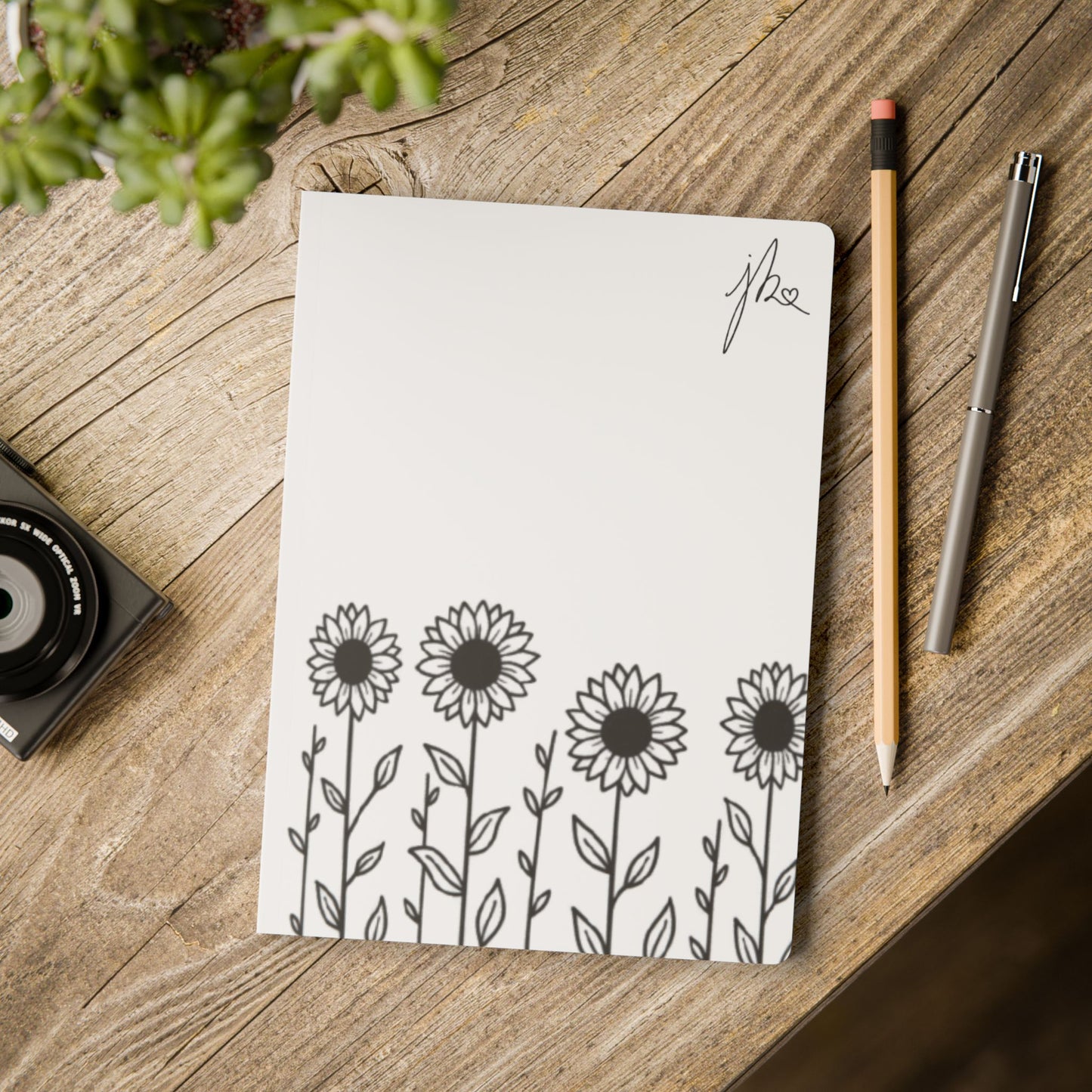 Softcover Journal - Sunflower Signature Collection by Juli