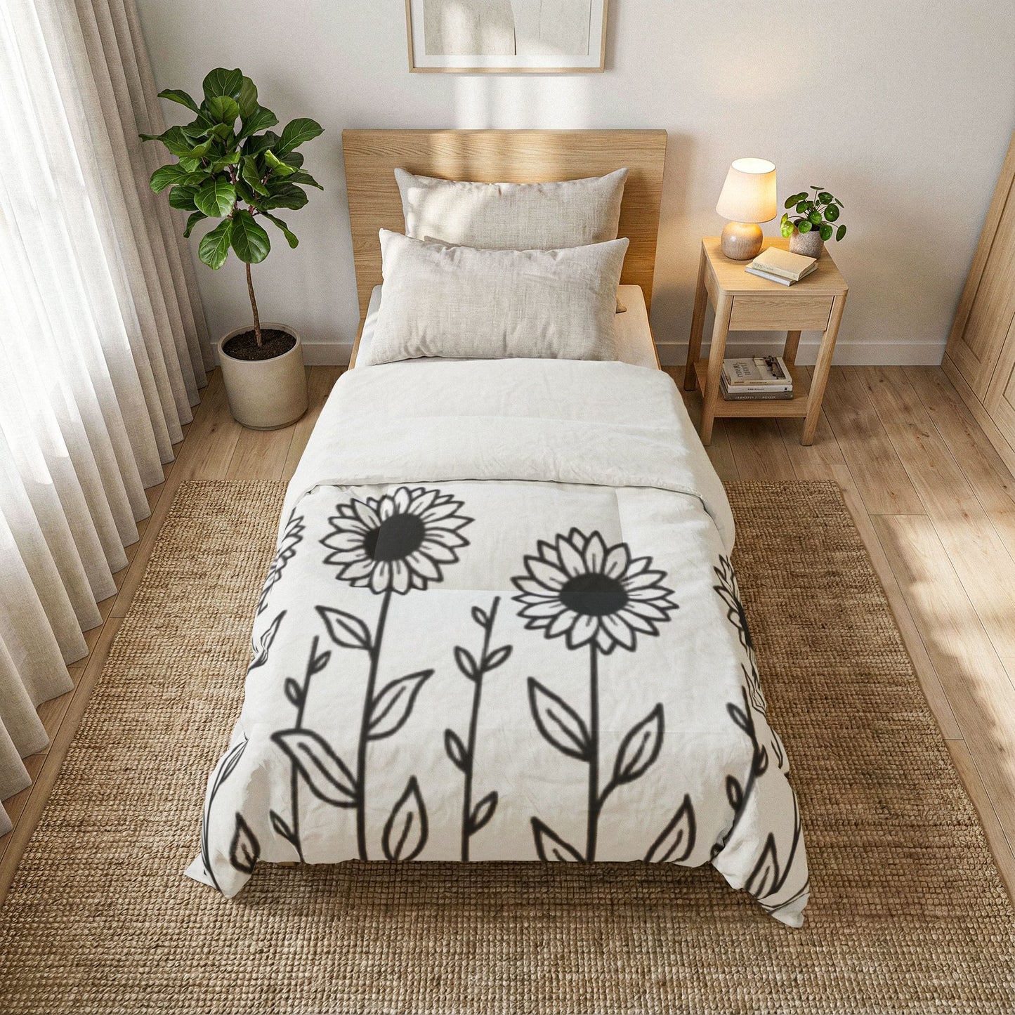 Cotton Comforter — Sunflower Signature Collection by Juli