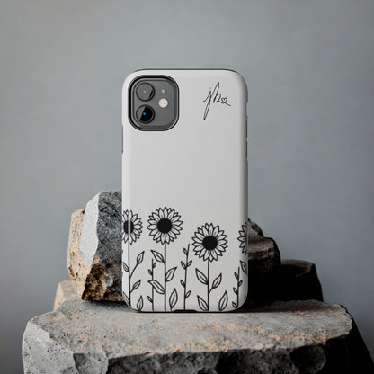 Tough Phone Case —Sunflower Signature Collection by Juli