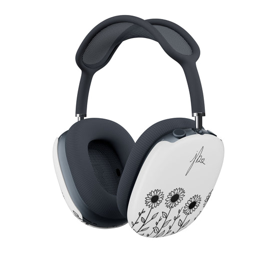 AirPod Max Case — Floral Protective Headphone Covers -  Sunflower Signature Collection by Juli