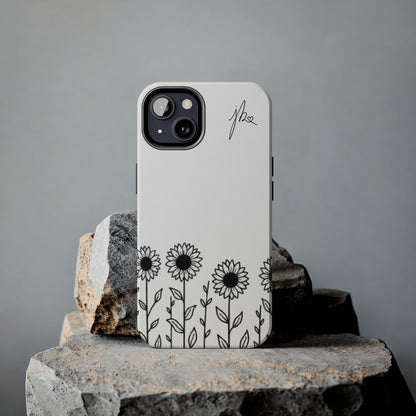 Tough Phone Case —Sunflower Signature Collection by Juli