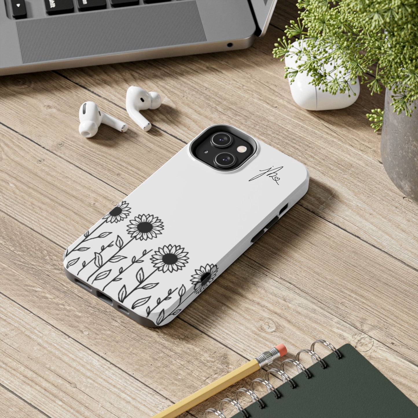 Tough Phone Case —Sunflower Signature Collection by Juli