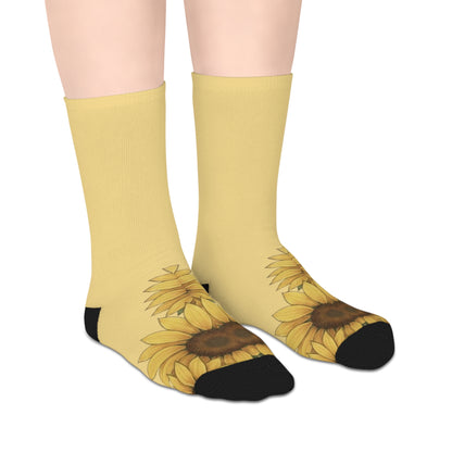 Toe Mid-Length Socks — Sunflower Signature Collection by Juli