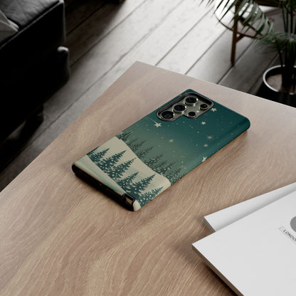 Winter Night Samsung Galaxy/Google Pixel Phone Case - Christmas Holiday Collection