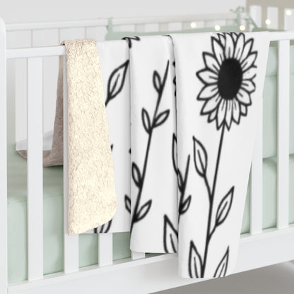Sherpa Blanket – Sunflower Signature Collection by Juli