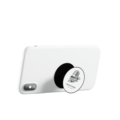 Airbag mobile phone holder - Charlie Kirk Freedom Microphone Collection