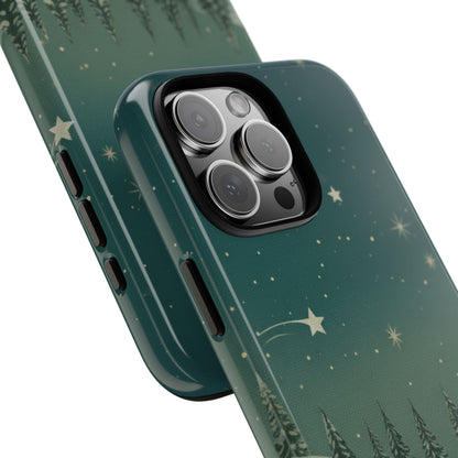 Winter Night Sky iPhone Case - Christmas Holiday Collection