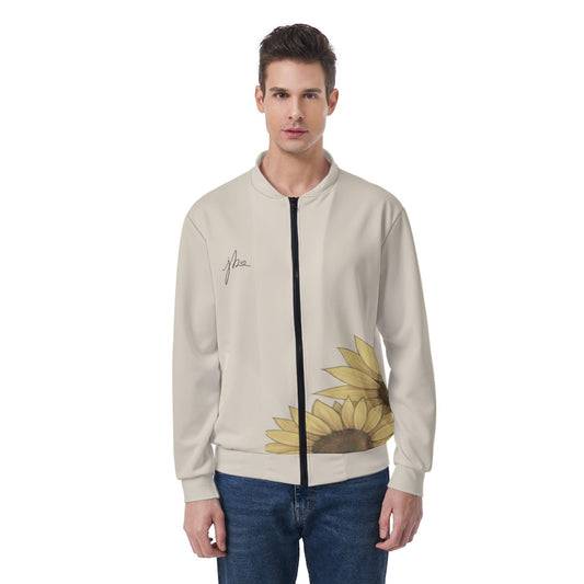 All-Over Print Men's Jacket - Sunflower Signature Collection by Juli
